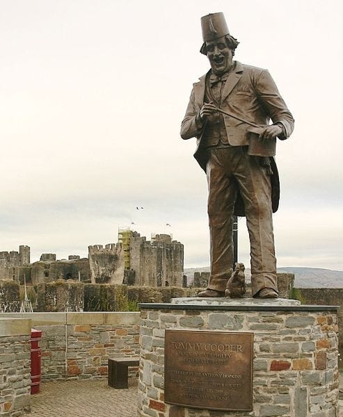 Tommy Cooper statue