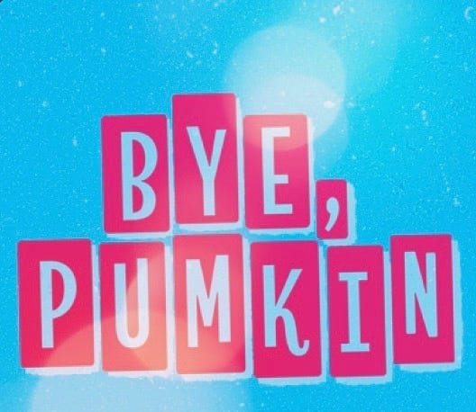 Guest on Bye Pumkin tomorrow!